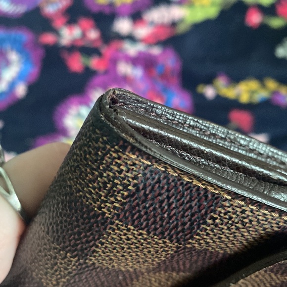 Authentic Vintage Louis Vuitton Ebene Sarah Long Wallet *trade for designer only - Picture 14 of 14